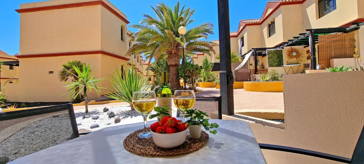 Ferienwohnung C16 Green Oasis - Costa Calma - Glasfaserinternet المظهر الخارجي الصورة