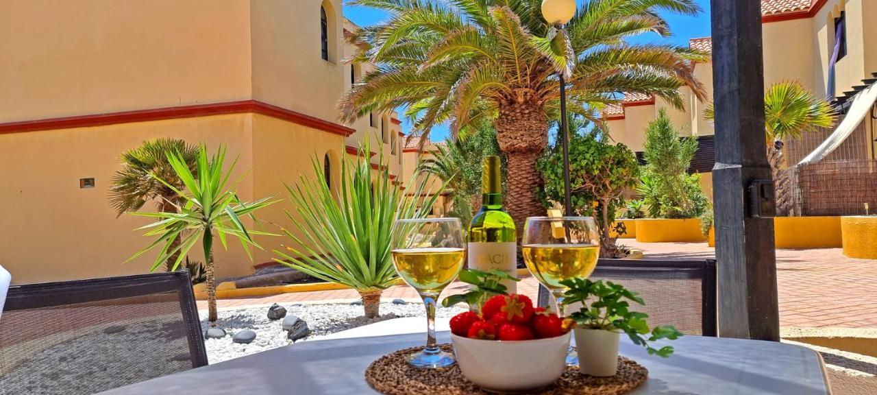 Ferienwohnung C16 Green Oasis - Costa Calma - Glasfaserinternet المظهر الخارجي الصورة